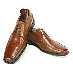 Florsheim Men's Brown Dress Oxford Lace Shoes .